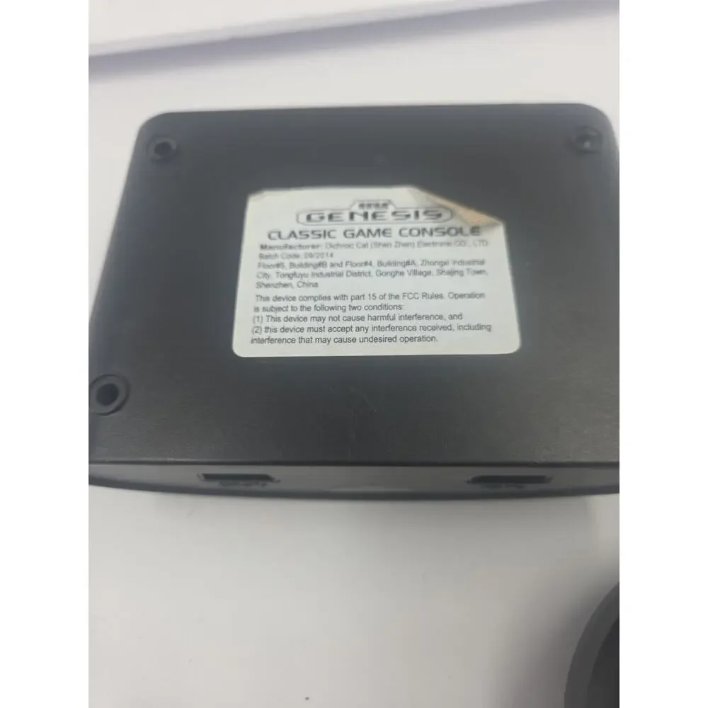 AtGames Sega Genesis Classic Console Built-In Games Plug Play Tested Working USA